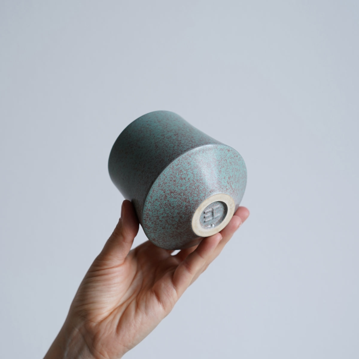 Cup 001S Turquoise Patina