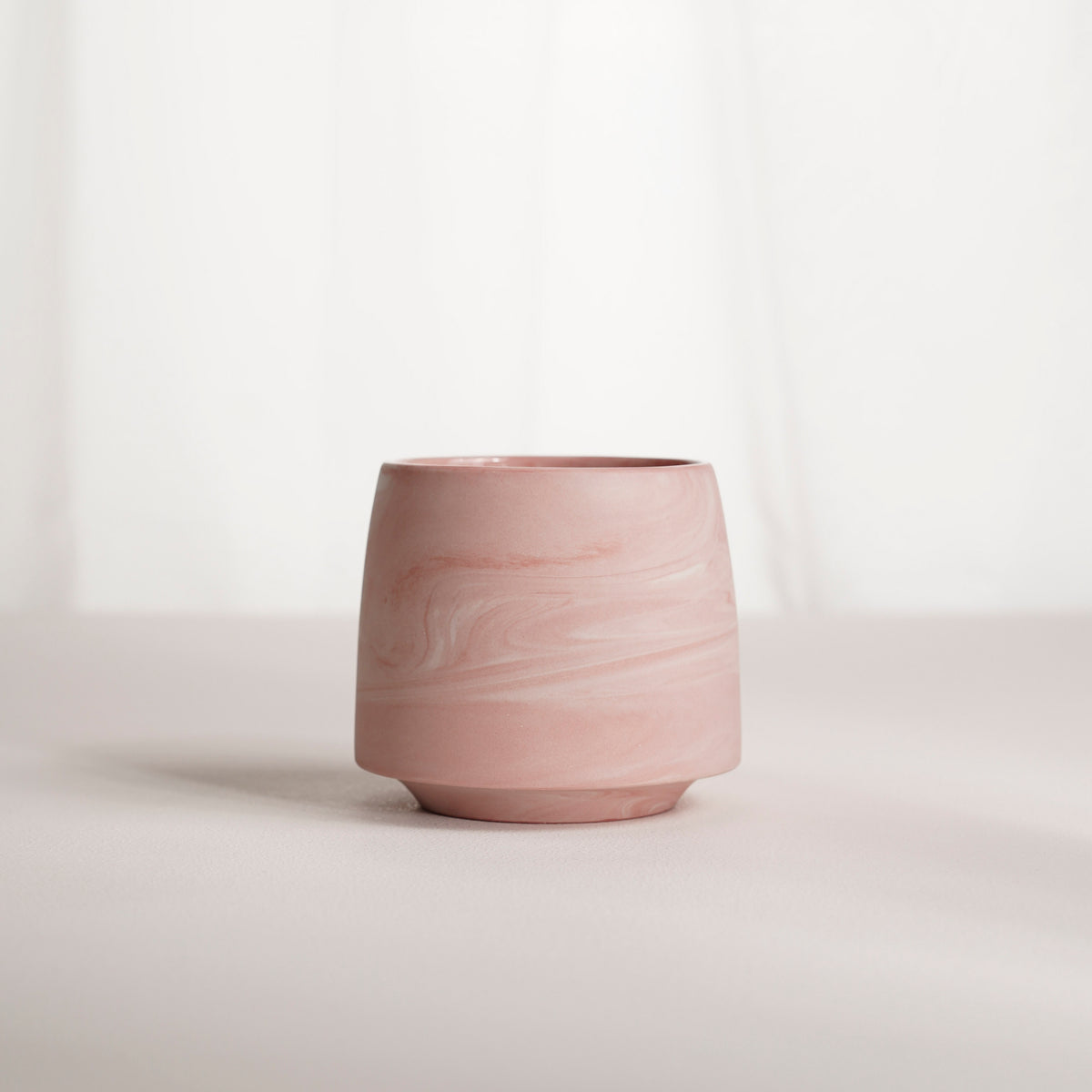 Cup 002 Pink Stripe