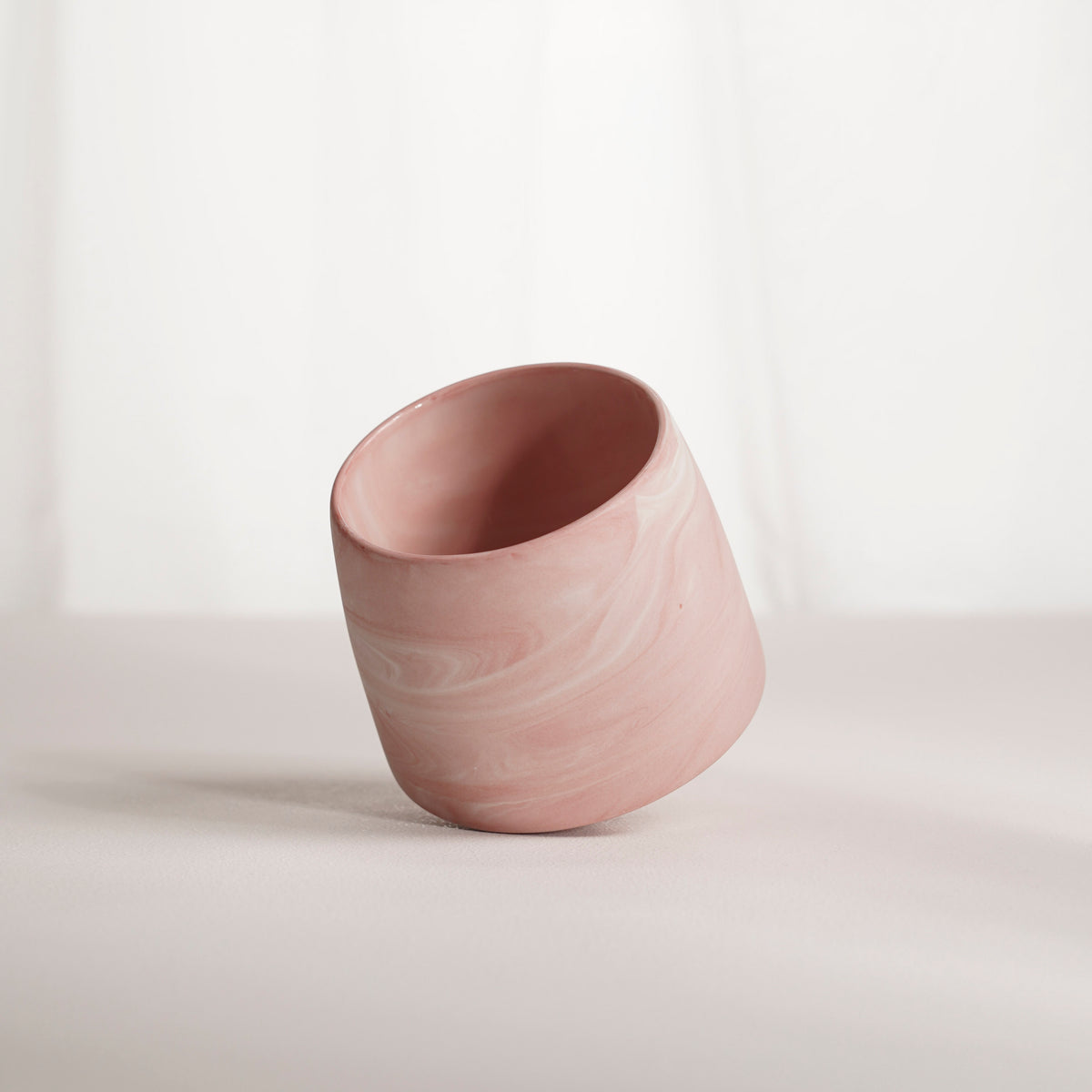 Cup 002 Pink Stripe