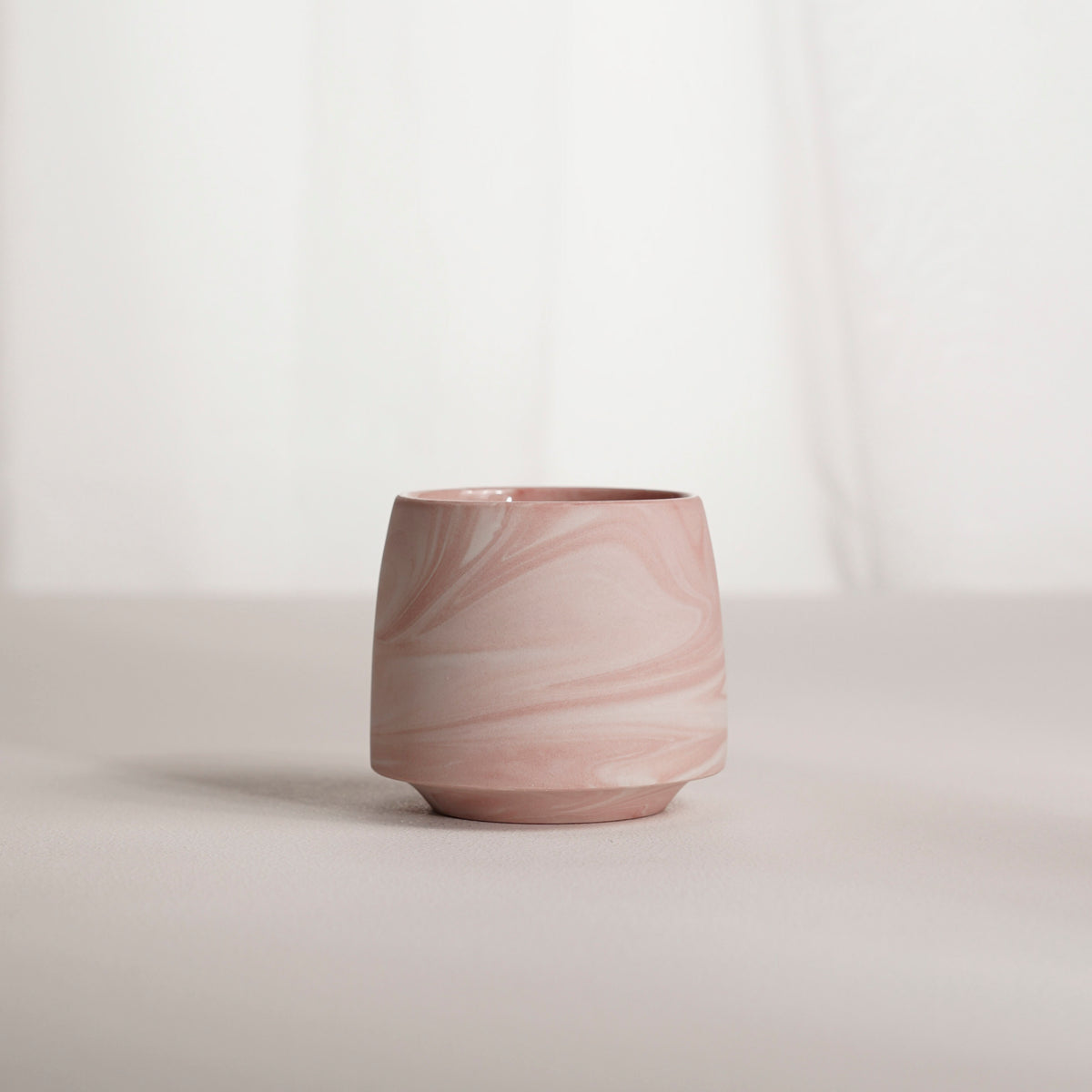 Cup 002 Pink Stripe