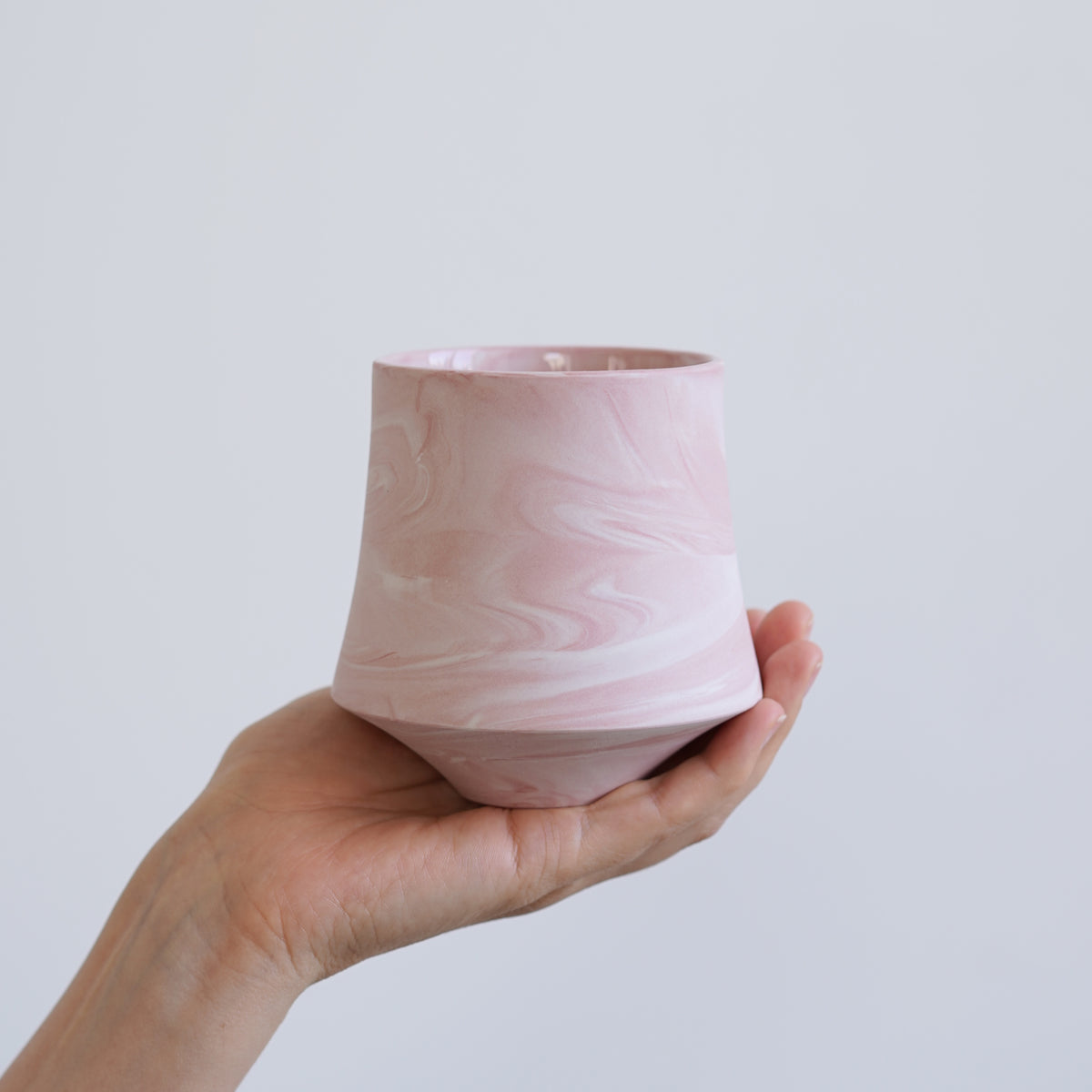 Cup 001 Pink Stripe