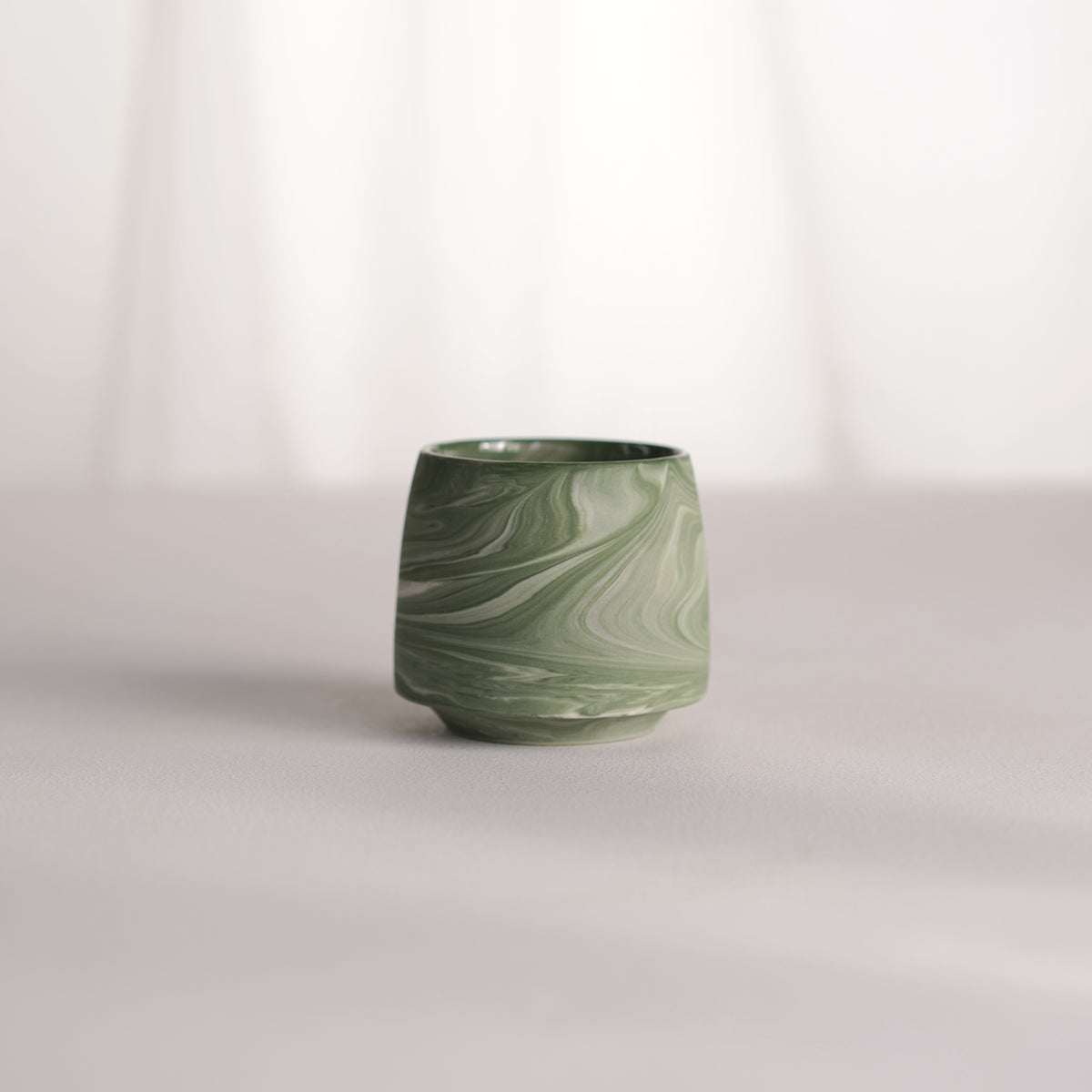 Cup 002 Green Stripe