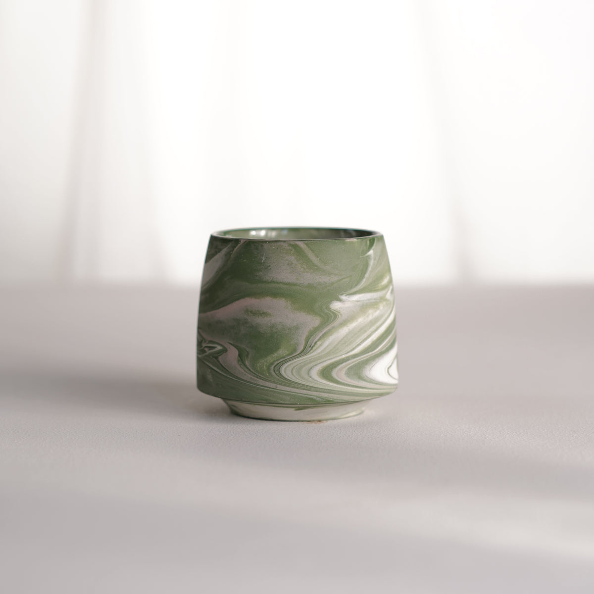 Cup 002 Green Stripe