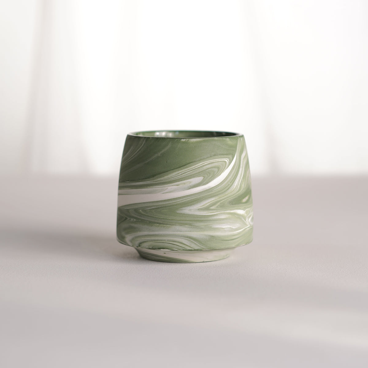 Cup 002 Green Stripe