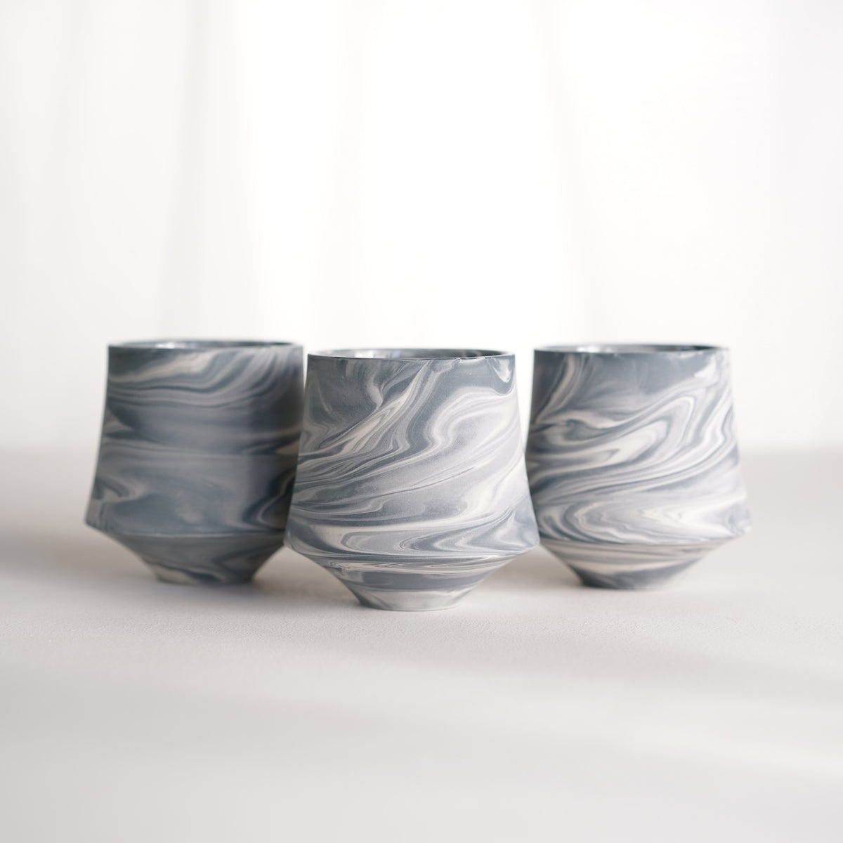 Cup 001S Blue stripe