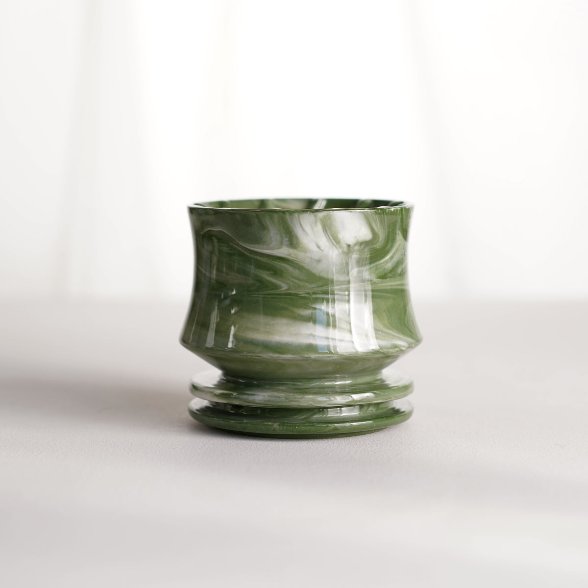 Dripper 001S Green stripe Glossy glaze