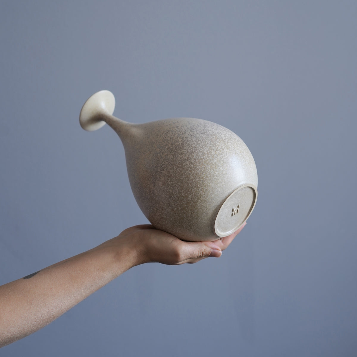 005 S Vase — Sand