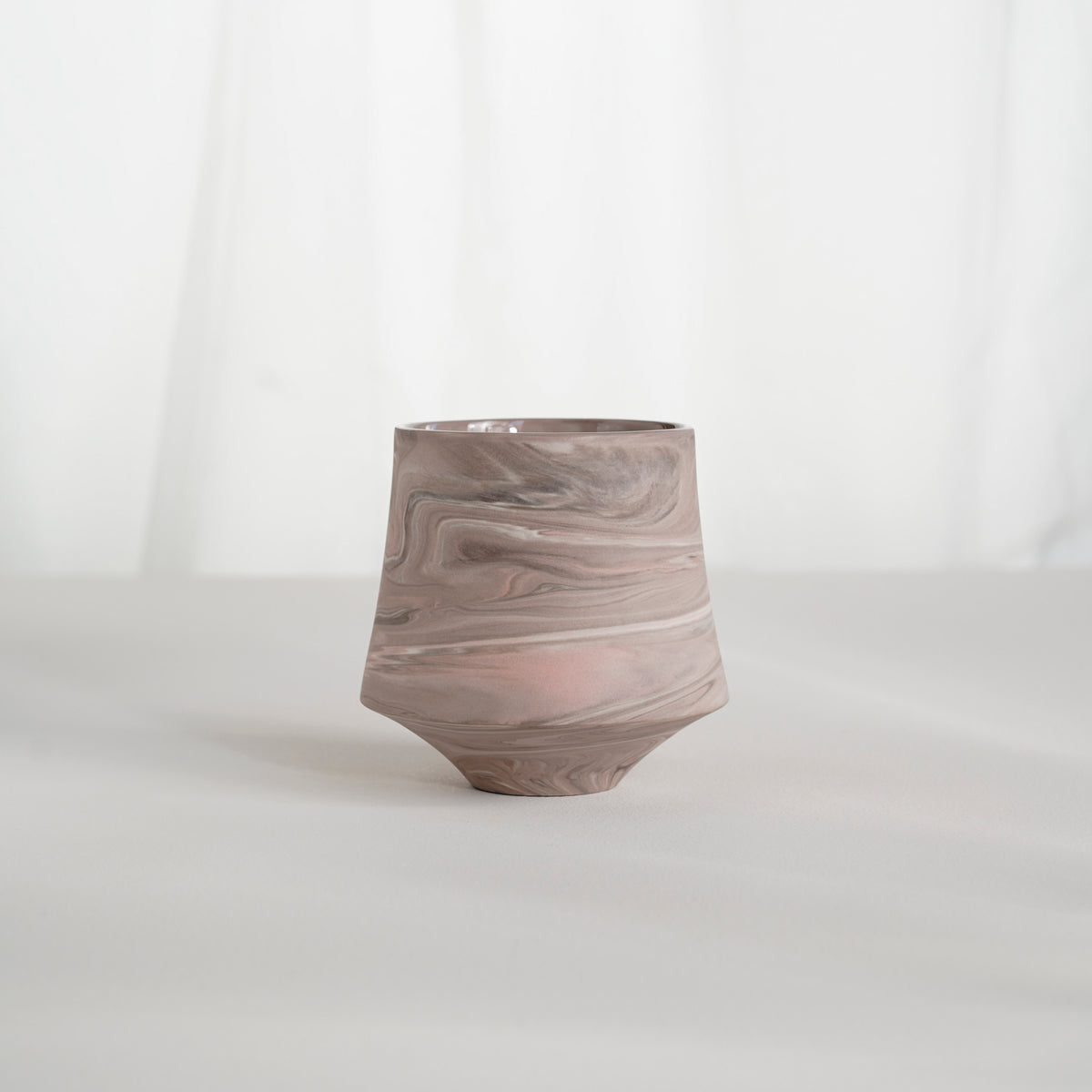 Cup 001S Beige stripes