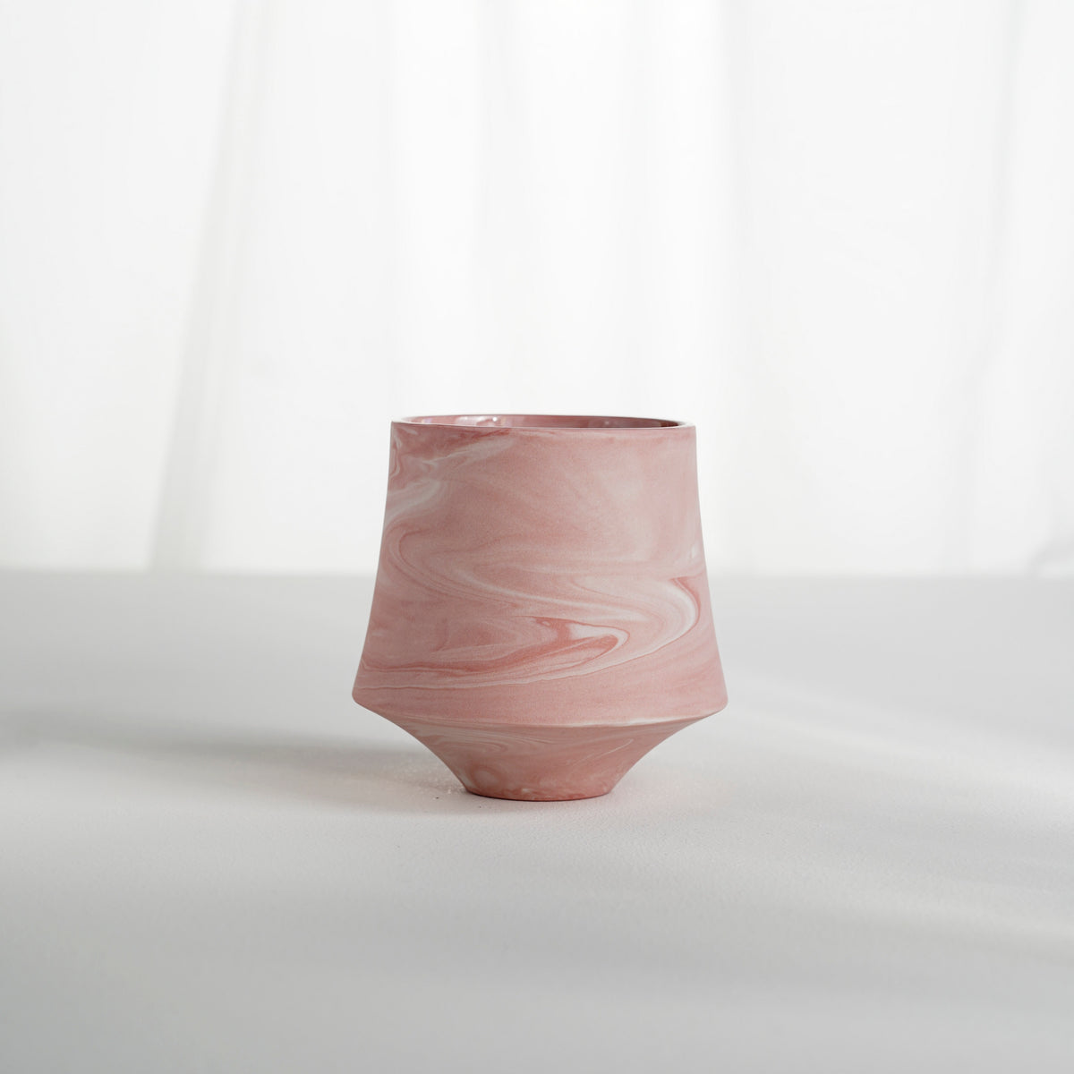 Cup 001 Pink Stripe
