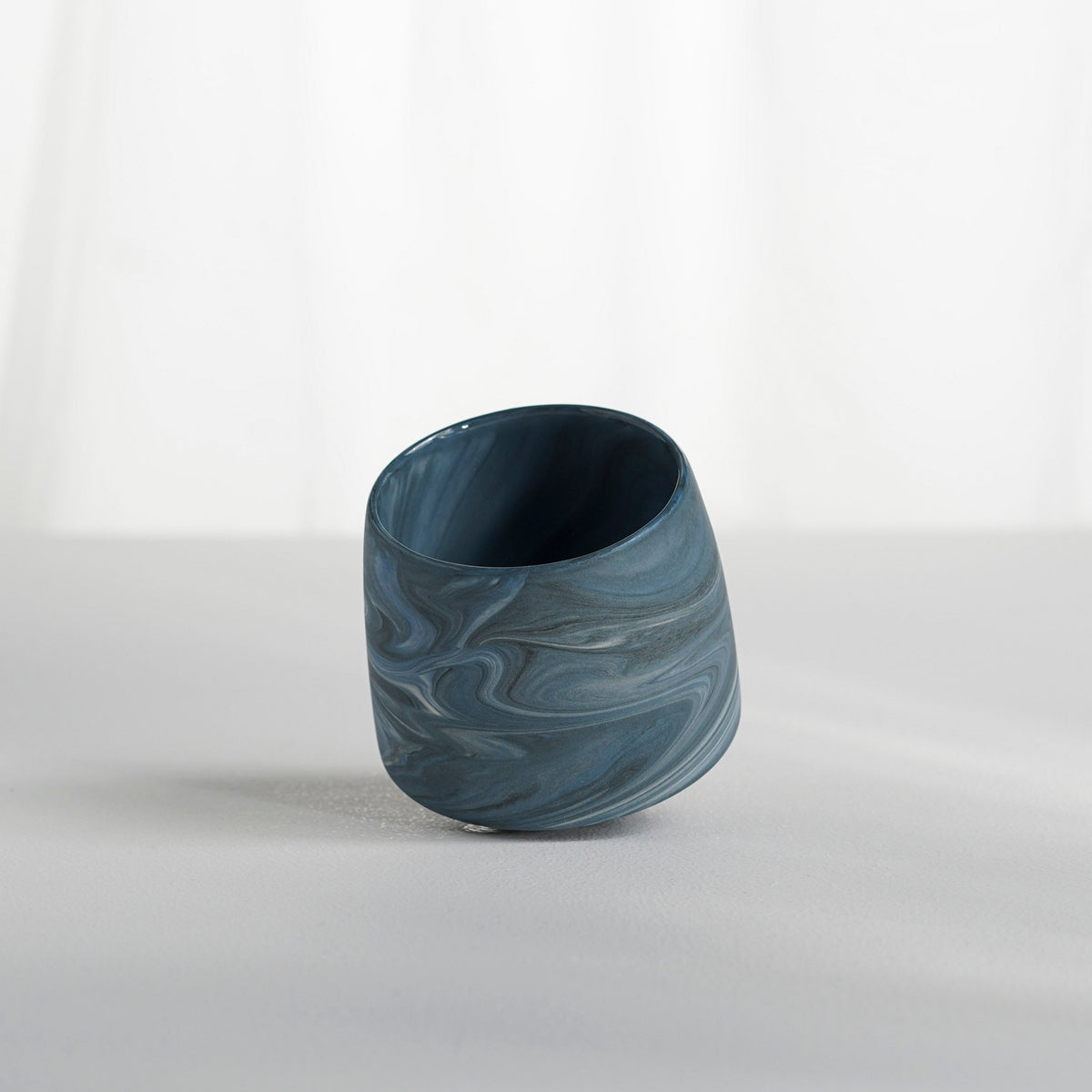 Cup 002XS Blue stripes